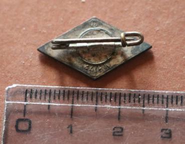 HJ Mitgliedsabzeichen Raute  Hersteller M 1/72